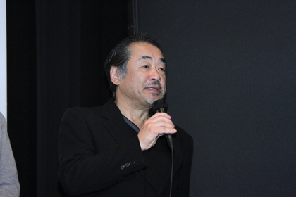 愛人初日舞台挨拶青山