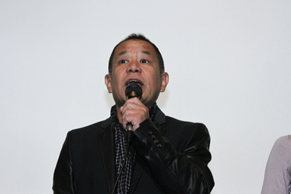 愛人初日舞台挨拶ぶっちゃ