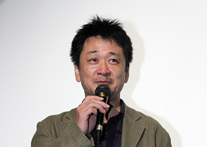 愛人初日舞台挨拶石川均監督