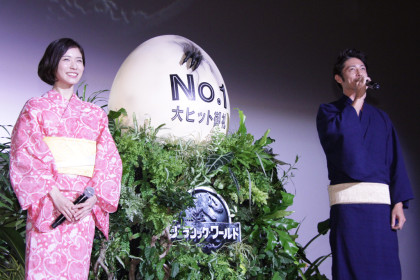 ジュラシックワールドＮｏ１ヒット舞台挨拶
