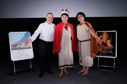 『マクベス』ノンスタ井上舞台挨拶2in沖縄国際映画祭