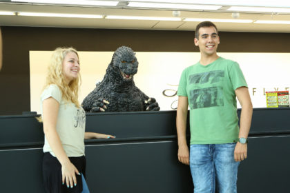 シン・ゴジラジェットお披露目_ゴジラさん