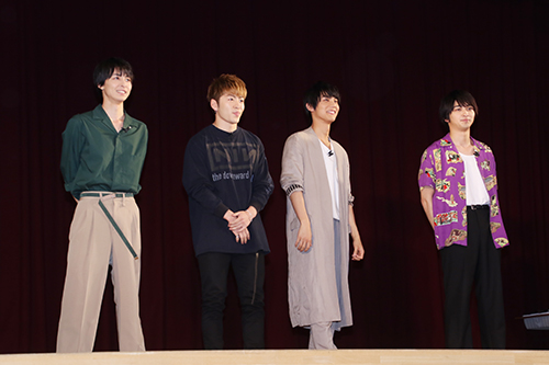 佐野玲於、中川大志、高杉真宙、横浜流星『虹色デイズ』一日限りのスペシャル課外授業