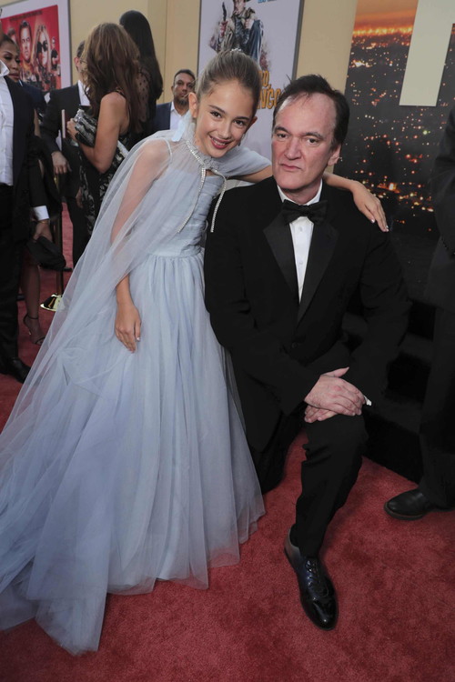 Julia Butters and Quentin Tarantino, Director/Writer/Producer,
