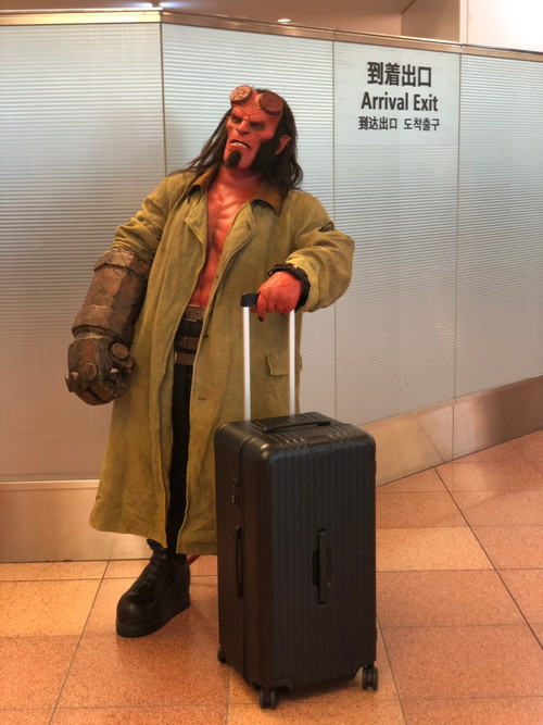 『ヘルボーイ』来日写真