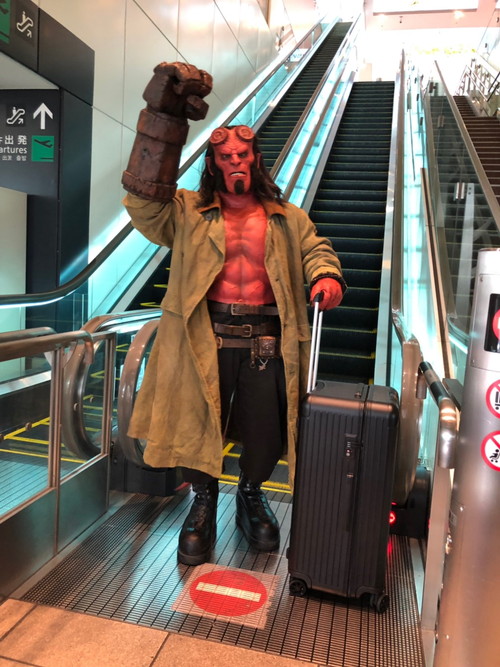 『ヘルボーイ』来日写真