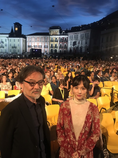 前田敦子・黒沢清監督・『旅のおわり世界のはじまり』ロカルノ国際映画祭