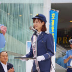 瀬戸麻沙美（桜島麻衣役）一日警察署長委嘱式『青春ブタ野郎はゆめみる少女の夢を見ない』