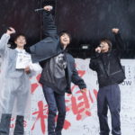 佐藤勝利＆髙橋海人 悪天候をも吹き飛ばした！映画『ブラック校則』高校生限定緊急集会