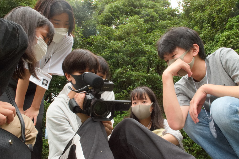 「なら国際映画祭 for Youth 2021」ワークショップの様子