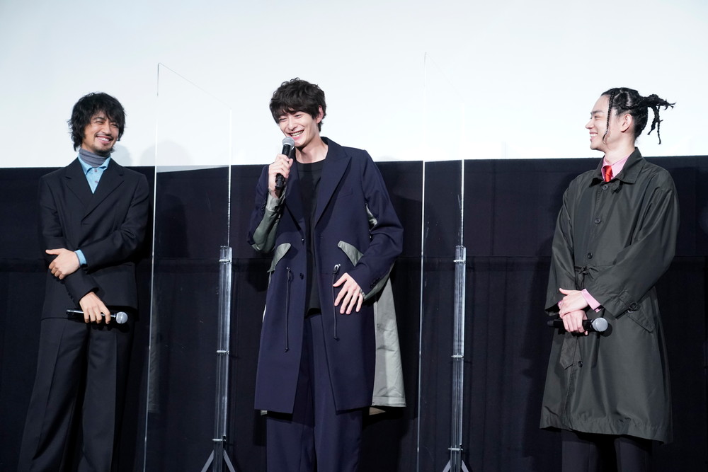 『CUBE 一度入ったら、最後』初日舞台挨拶s