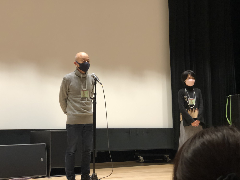『愛のまなざしを』 湯布院映画祭_万田邦敏監督、万田珠実_スピーチ