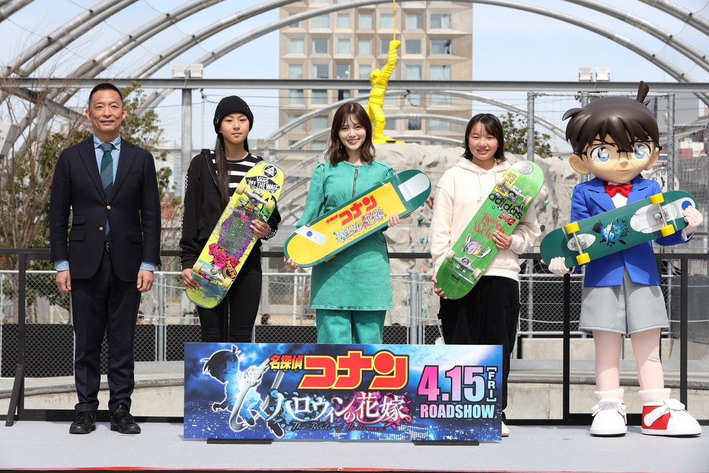 名探偵コナン ハロウィンの花嫁 舞台の渋谷に白石麻衣 降臨 映画情報どっとこむ