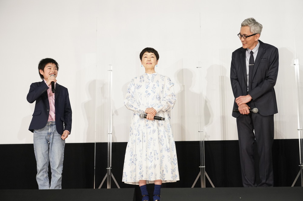 『ツユクサ』初日舞台挨拶