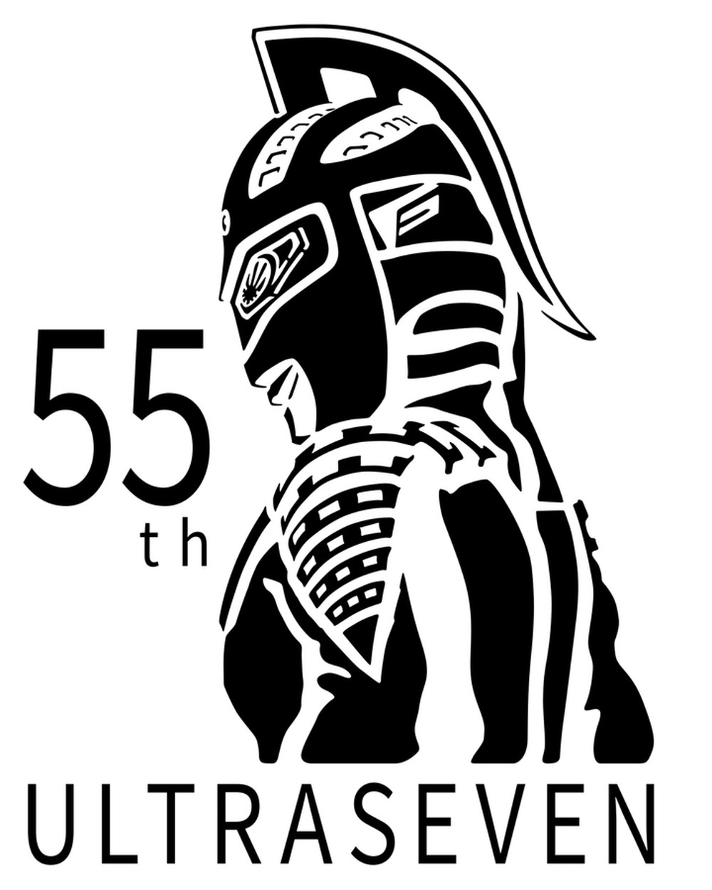 ウルトラセブン55周年ロゴ