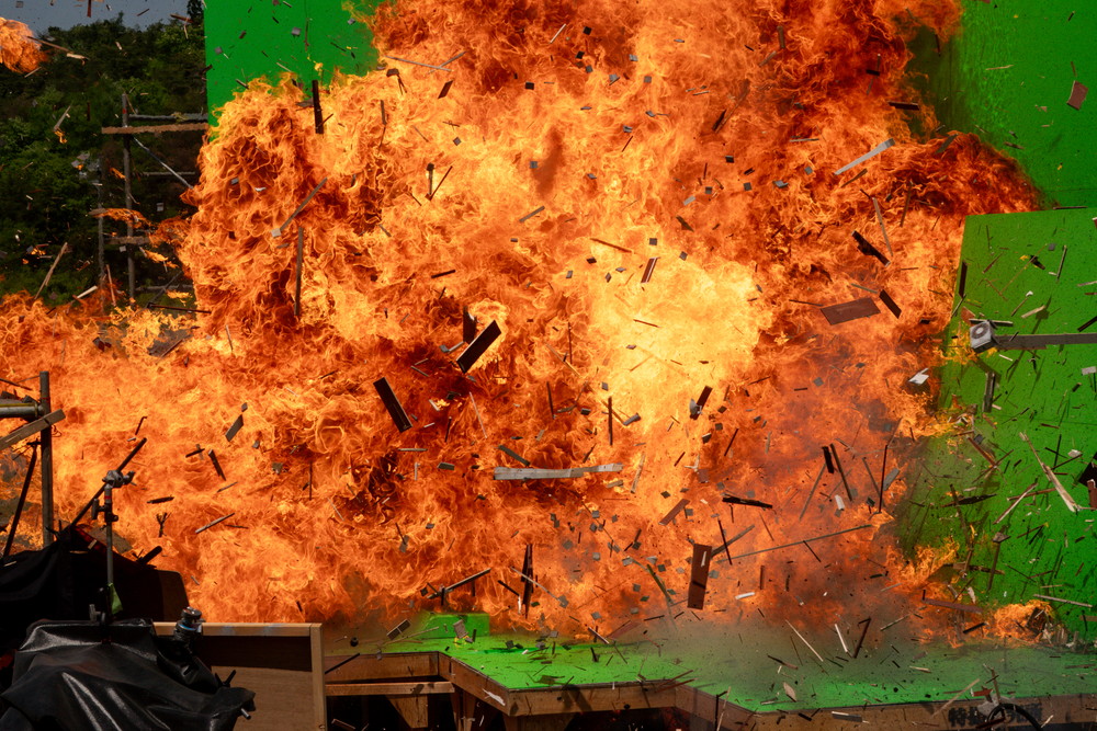 『新幹線大爆破』特撮