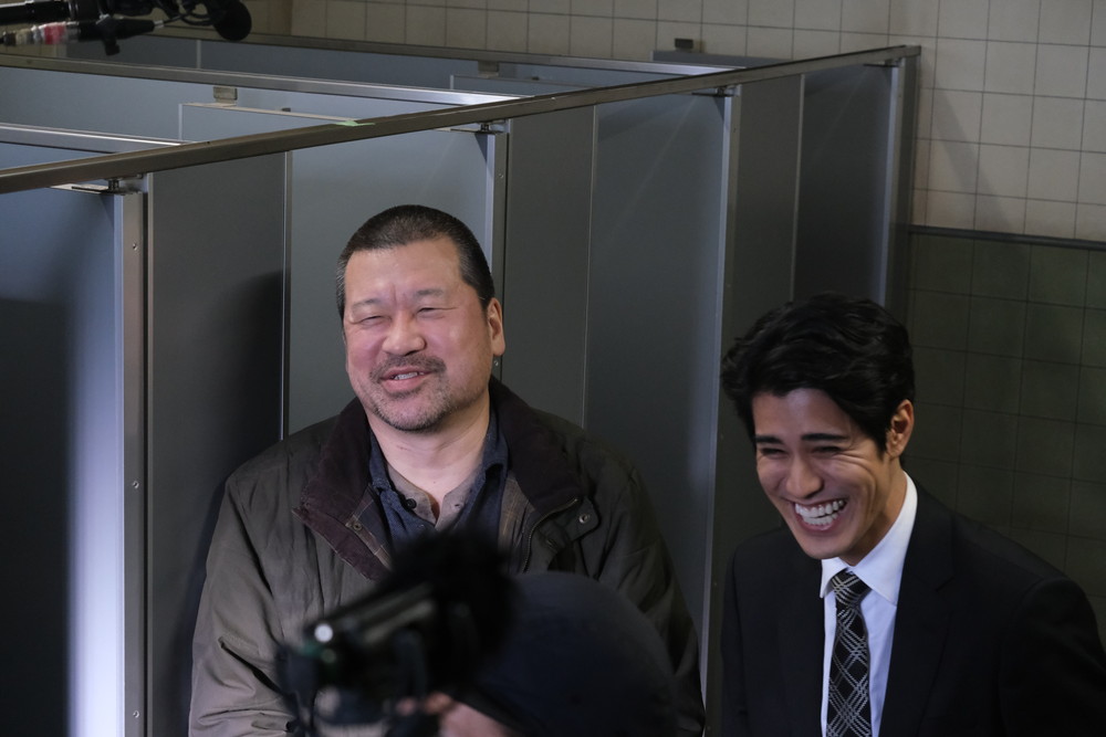 『爆弾』メイキング写真