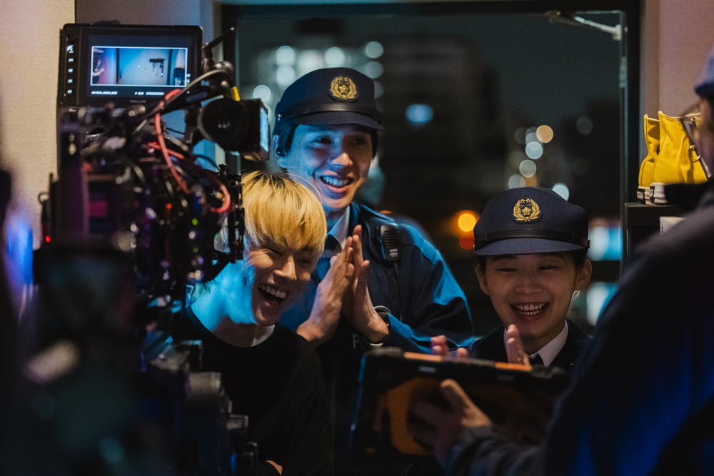 『爆弾』メイキング写真