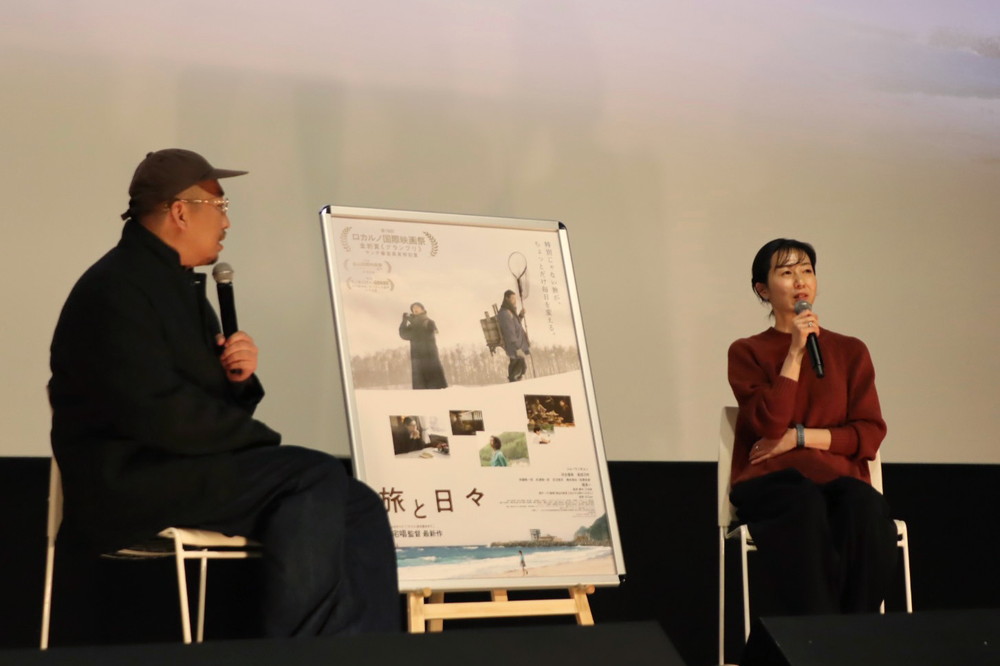 三宅唱監督、大川景子『旅と日々』大ヒット御礼トークイベント