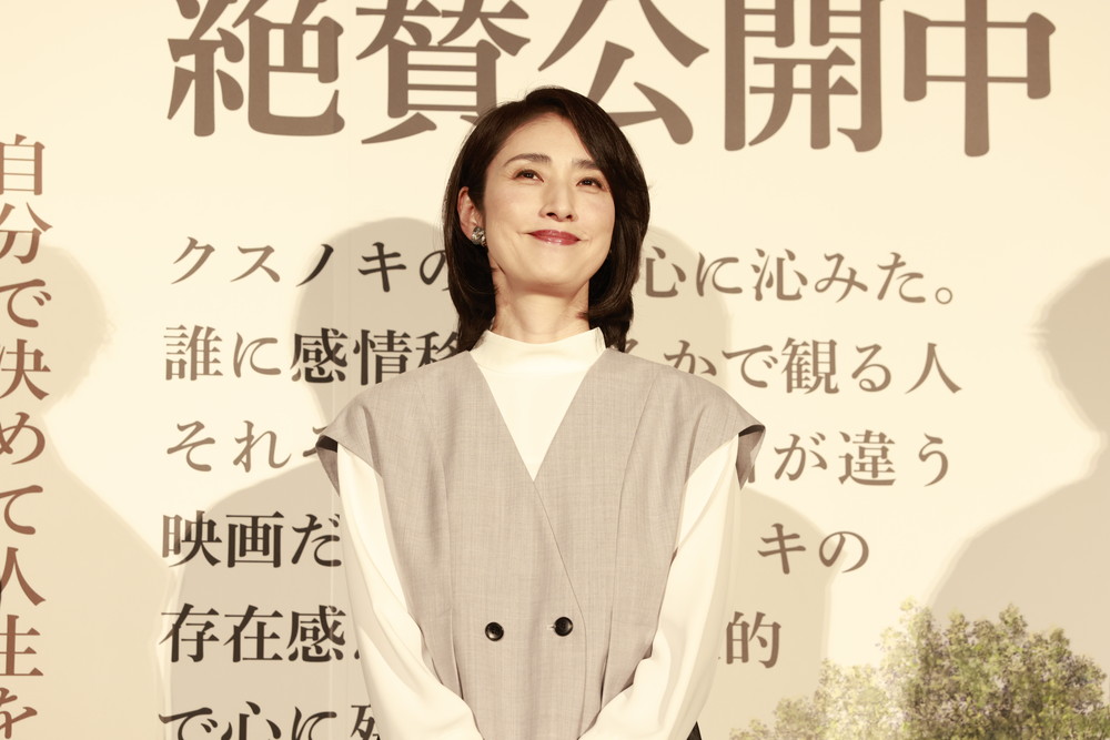 『クスノキの番人』初日舞台挨拶